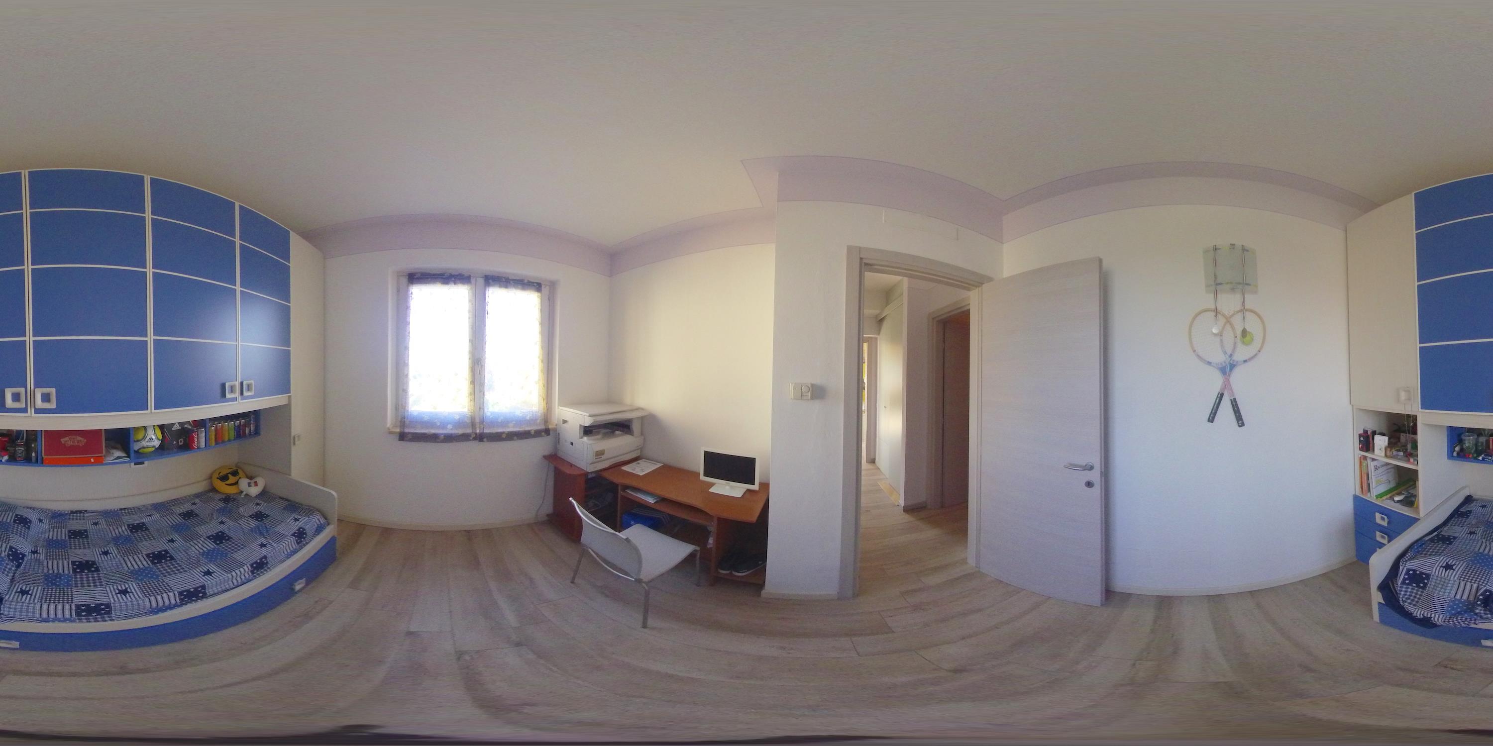 Cameretta 360° villa bifamiliare vendita Padenghe